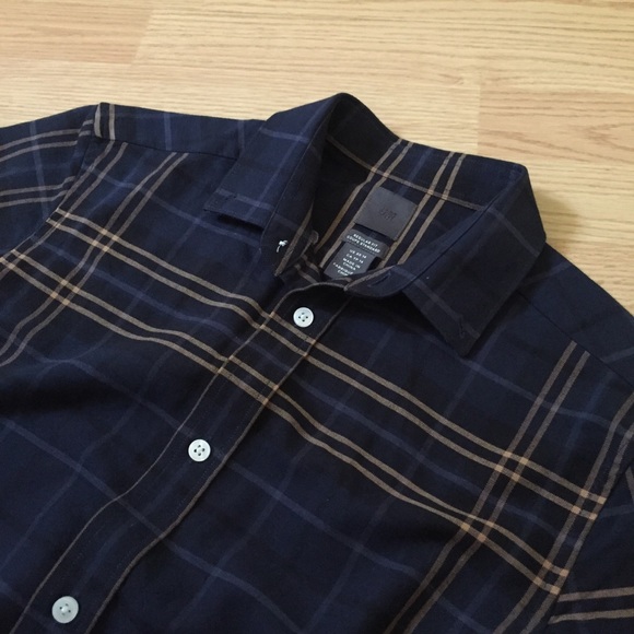 Plaid Cotton Shirt - Picture 1 of 2